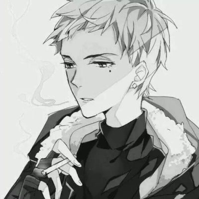 冷酷帅气安全感满满的男生头像图片
