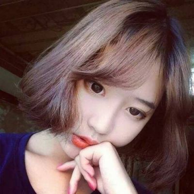 女生头像白色衬衣高清图片