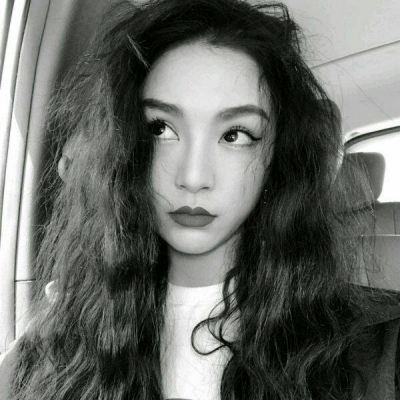 qq头像女生唯美侧颜