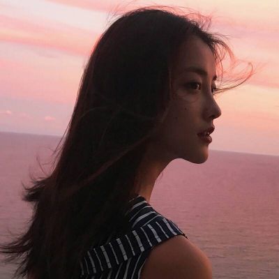 qq头像背影女生清新图片