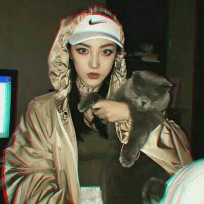 qq头像女生侧影阳光图片