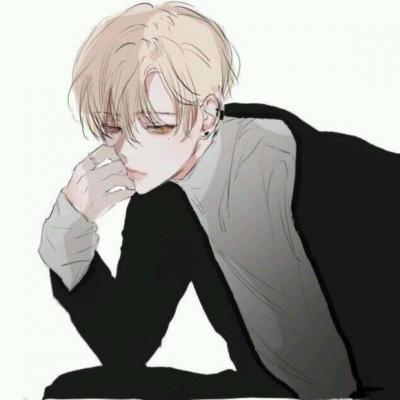 渣男爱用头像图片大全2018最新一个男生躺着睡觉的动漫头像图片