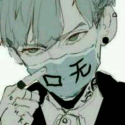 二次元简约黑白头像为什么女生会冷漠男生头像图片