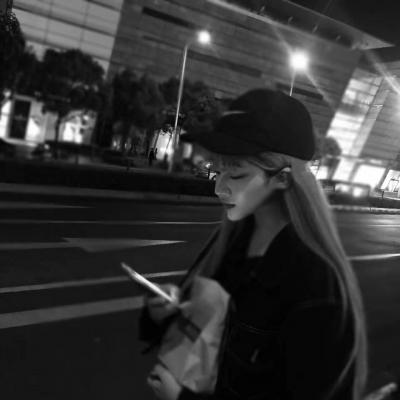 气质女生侧脸背影头像图片