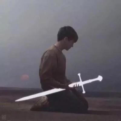 孤单伤感颓废的微博qq动漫头像 男生背影图片