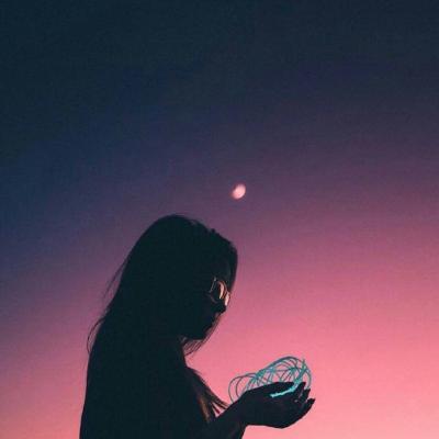 非主流女生伤感头像带字图片