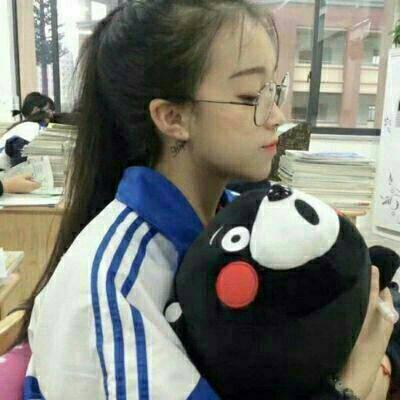 短发侧面图片女生头像图片