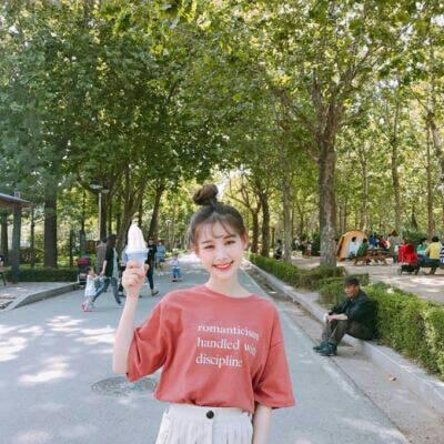 圆形头像女生边框素材图片