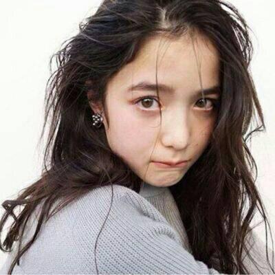 圆形头像女生边框素材图片