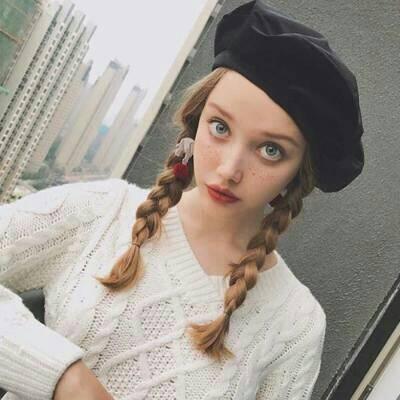 高清唯美手绘头像女生图片