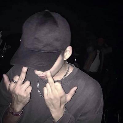超拽男生个性儿童画头像图片
