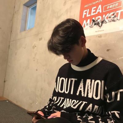 超拽帅气非主流背影照片男生头像图片