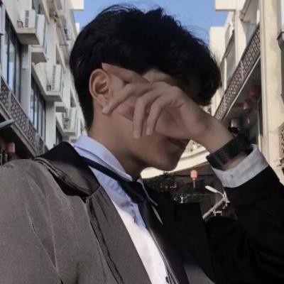 超拽帅气非主流背影照片男生头像图片