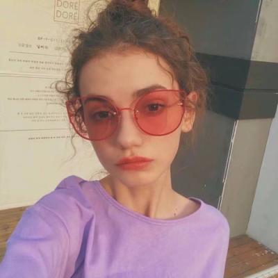 qq头像女生染发彩色图片