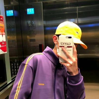戴帽子的蓝色微信头像 男生图片
