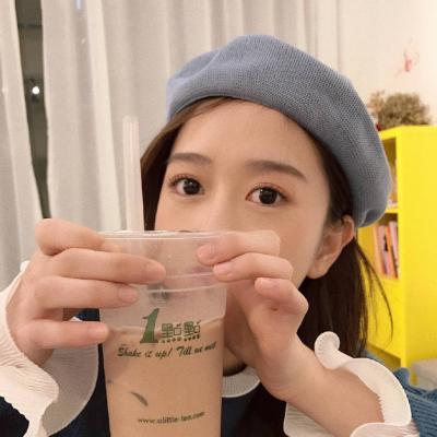 高冷女生卡通背面头像图片
