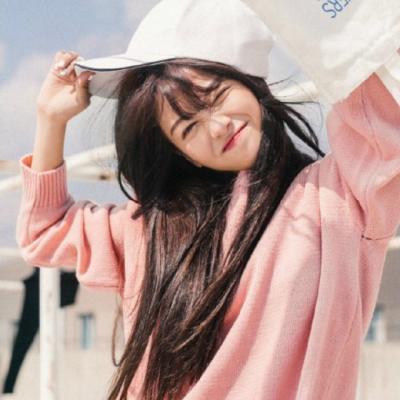 高冷女生卡通背面头像图片