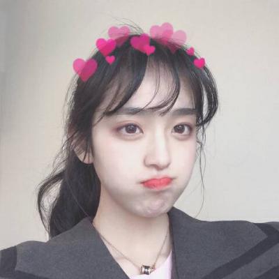 强颜欢笑女生欧美头像图片