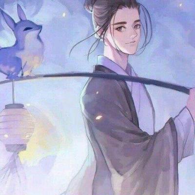 2018微信古风头像霸气猫耳面具男生头像图片