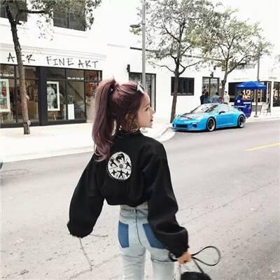 性感有纹身的女生头像图片