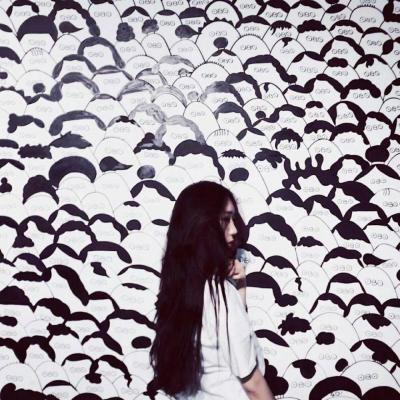性感有纹身的女生头像图片