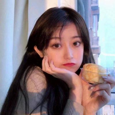 文艺头像女生复古手绘图片