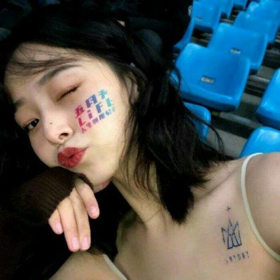 霸气女生头像黑白头像图片