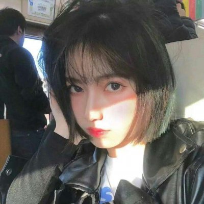 霸气女生头像黑白头像图片