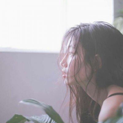 qq头像 女生 黑白