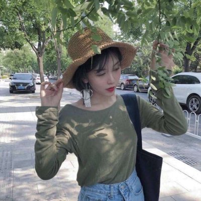 qq头像 女生 黑白图片