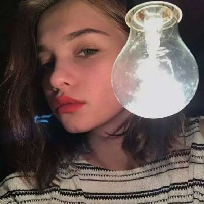 头像女生简单气质卡通图片