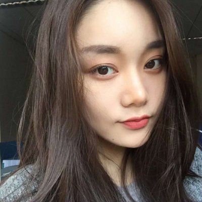 短发女生背影头像唯美图片