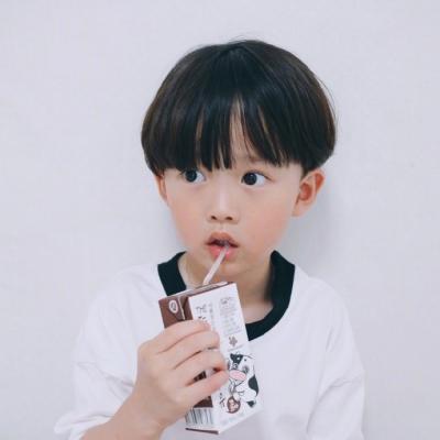 超可爱萌娃头像帅气小小清新头像手绘男生图片