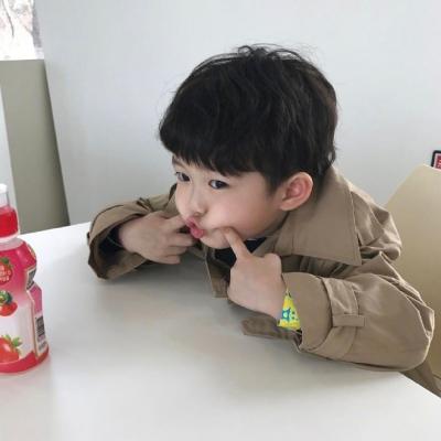 超可爱萌娃头像帅气小小清新头像手绘男生图片