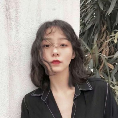 qq头像女生带字我等你图片