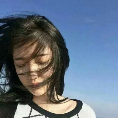 qq头像女生带字我等你图片