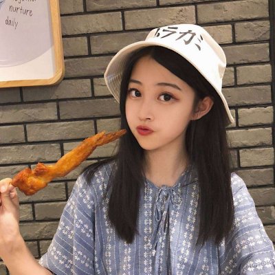女生头像好看侧脸头像