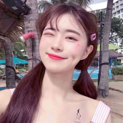 女生头像好看侧脸头像图片