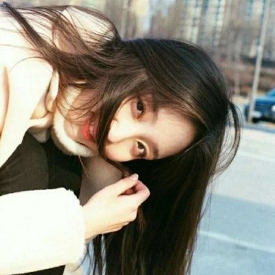 qq头像 黑白 女生图片