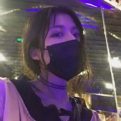 动漫女生头像闺蜜黑白图片