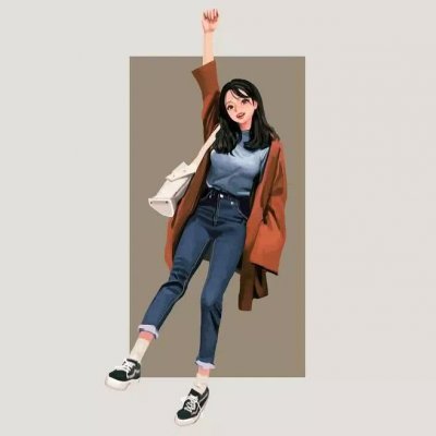 图片女生头像卡通可爱图片