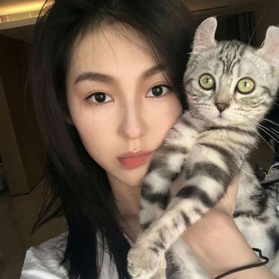 文艺头像女生复古手绘图片
