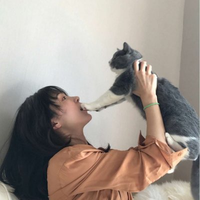 文艺头像女生复古手绘图片