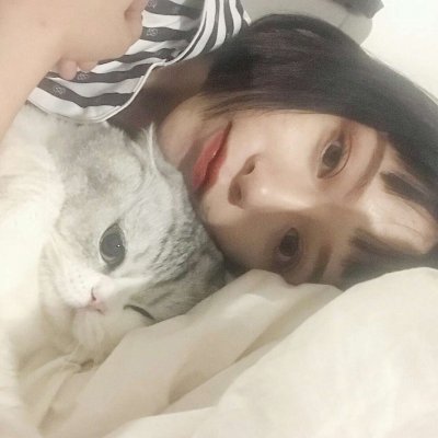 文艺头像女生复古手绘图片