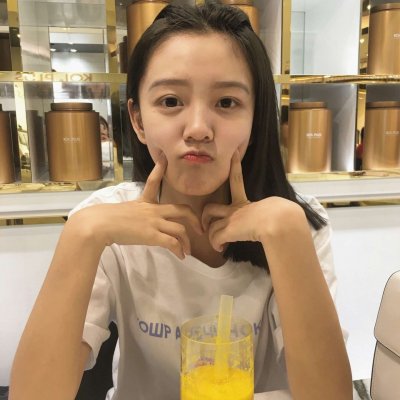 女生遮脸头像唯美图片