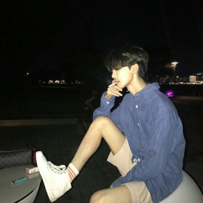 独一无二男生换了粉嫩头像图片