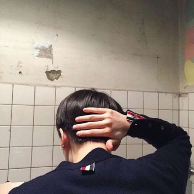 独一无二男生换了粉嫩头像图片