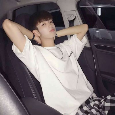 微信扣扣动画头像男生背影图片