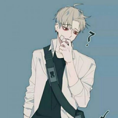 暗黑男生头像帅气图片