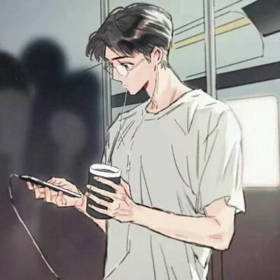 暗黑男生头像帅气图片